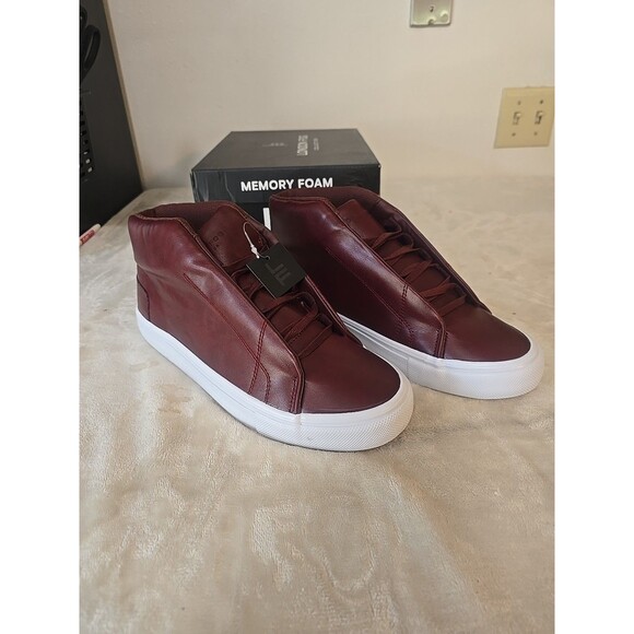 LONDON FOG LFM-DORANCE Black w/ Memory Foam casual shoe CL30370M Men's Size 9 M - Picture 1 of 5